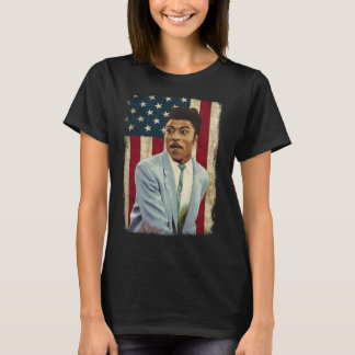 T-shirt Drapeau vintage américain Little Richard Legend