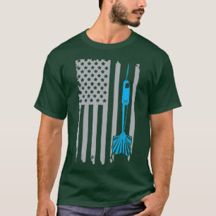 T-shirt Drapeau vintage American Drapeau Graphic Tee