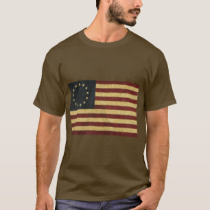 T-shirt Drapeau Vintage Betsy Ross