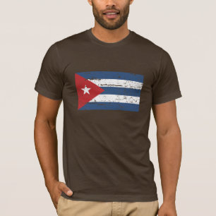 T-shirt Drapeau vintage du Cuba