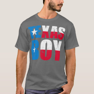 T-shirt Drapeau Vintage Texas Boy USA