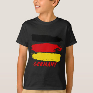 T-shirt Drapeaux allemands