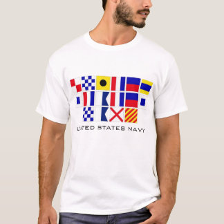 T-shirt Drapeaux de marine