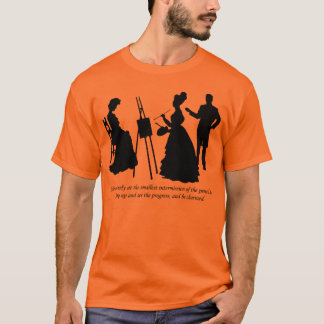 T-shirt Drawing Harriet - Emma - Jane Austen