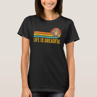 T-shirt Dreadlocks Dreads Rastafari Rasta Life Is Dreadful