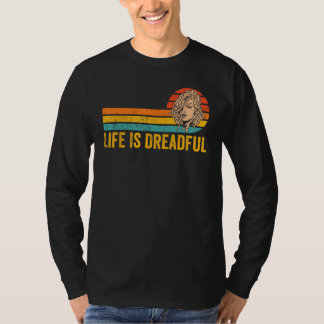 T-shirt Dreadlocks Dreads Rastafari Rasta Life Is Dreadful
