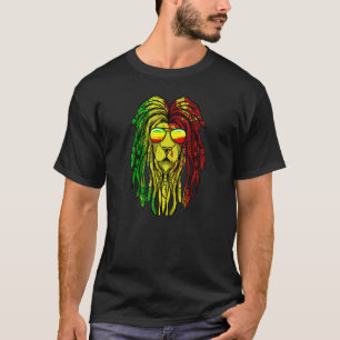 T-shirt Dreadlocks Rasta Hair Locs Reggae Rastafari Jama