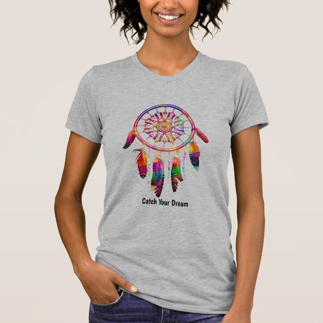 T-shirt Dream Catcher Design (Devant)