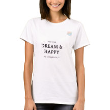 Dream & Happy - Citation Motivationnelle Minimalis