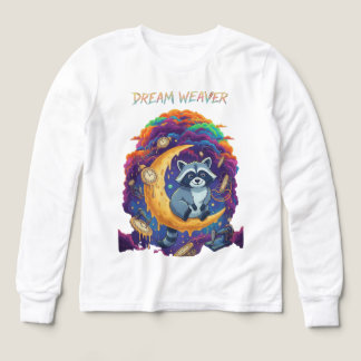 T-shirt Dream Weaver : Art de lune de raton laveur