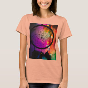 T-shirt Dreamcatcher Colorful Bokeh