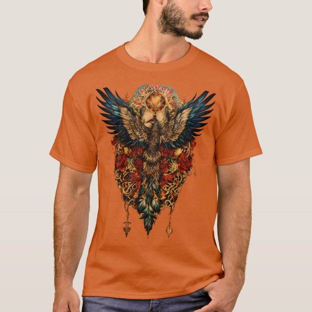 T-shirt Dreamcatcher polynésien Tattoo Art Tee (Devant)
