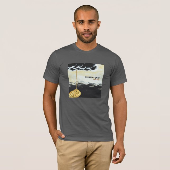 T-shirt "Dreams and Gold" par Spare Souls (Devant entier)