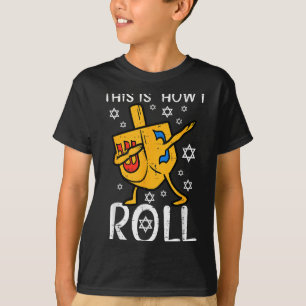 T-shirt Dreidel Dabant Hanukkah Moche Drôle Chanukah Homme
