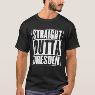 T-shirt Dresde - Droite En Dehors De Dresde