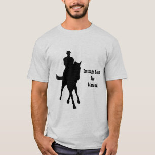 T-shirt Dressage Les Voyageurs Sont Équilibrés Lumière
