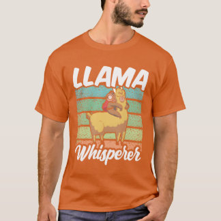 T-shirt Dresseur de lama Citations de lamas Animal mignon