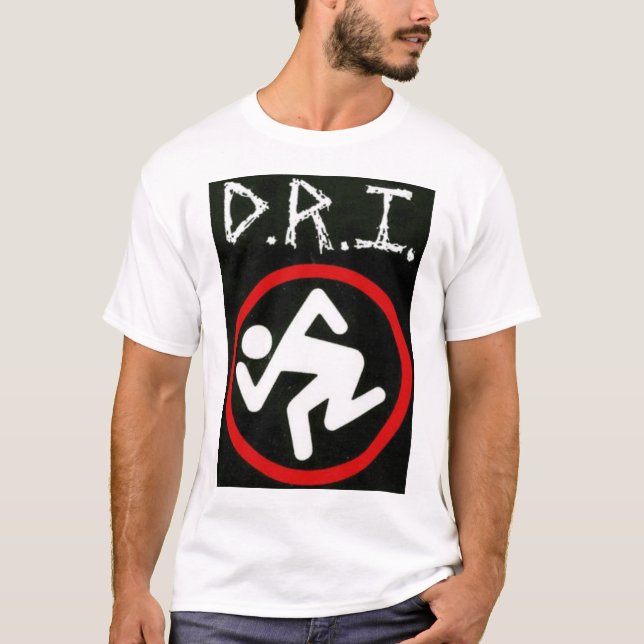 T-shirt DRI, anarchie (Devant)
