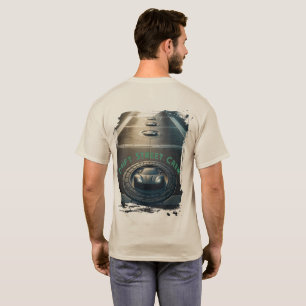 T-shirt Drift Street Crew   Badge Emblème de Voiture de Pe