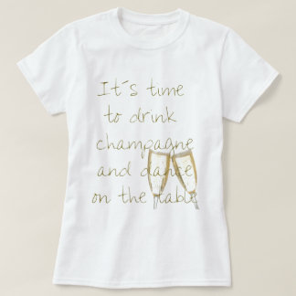 T-shirt Drink champagne