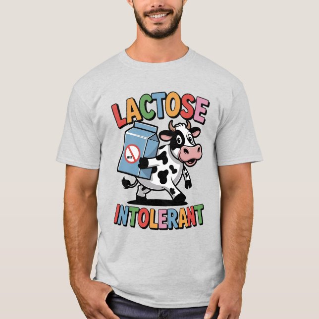 T-shirt Drink Milk Funny Sarcastic Meme (Devant)