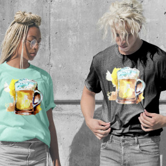 T-shirt Drinking Beer Lovers Shirts