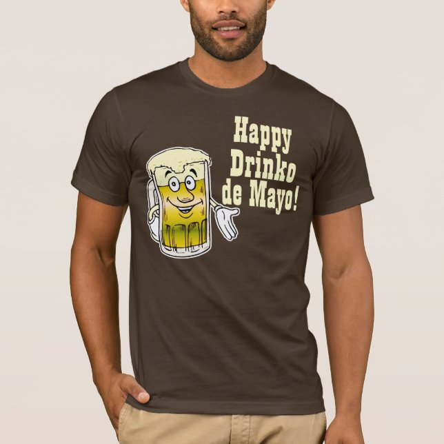 T-shirt Drinko heureux De Mayo ! (Devant)