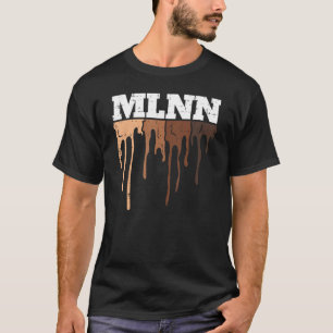 T-shirt Drippin Melanin Black Pride Blm Hommes Africains F