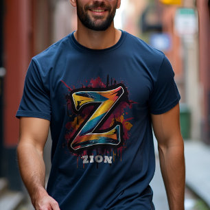 T-shirt Drippin' "Z" est : Vêtements de rue urbains person