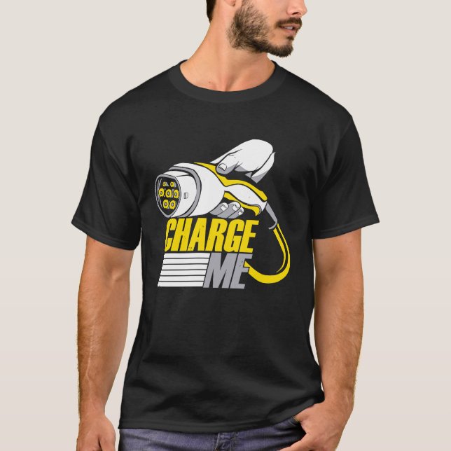 T-shirt Drive Electric Cars EV Electric Vehicle (Devant)
