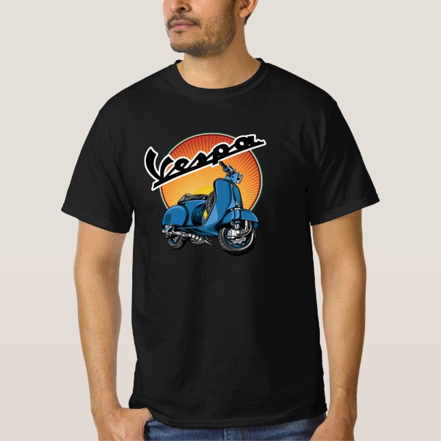 T-shirt Driving scooter, cool scooter, italian scooter (Devant)