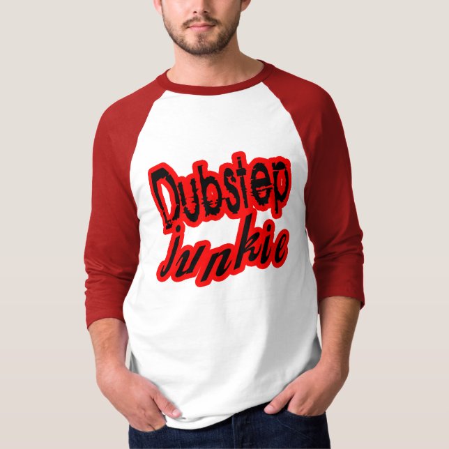 T-shirt drogué bas de musique de Dubstep de culture de (Devant)