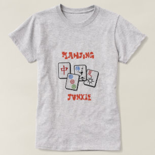 T-shirt Drogué de Mahjong