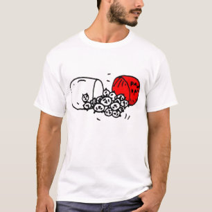 T-shirt drogue de panda, pandas