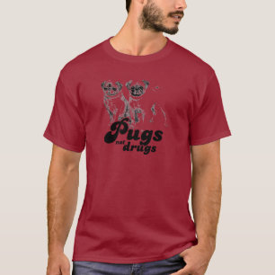 T-SHIRT DROGUES DE CARLINS PAS