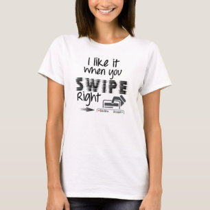 T-shirt droit