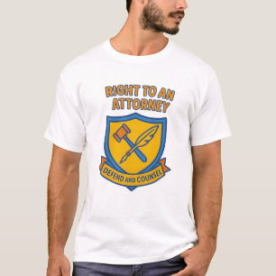 T-shirt Droit à un avocat