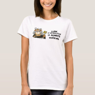 T-shirt Droit D'Attraction Toujours Travailler Débardeur C