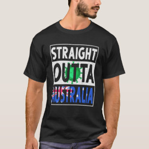 T-shirt Droit devant Australie Grippe Hommes Femmes Enfant