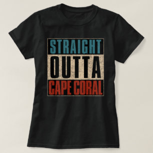 T-shirt Droit devant Cape Coral Floride FL