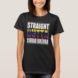 T-shirt Droit devant Ciudad Bolivar Venezuela