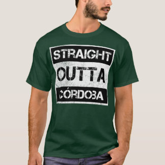 T-shirt Droit devant Crdoba Argentine Vintage désorganisée