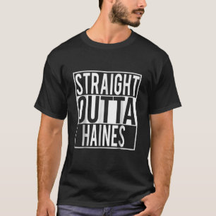 T-shirt Droit devant Haines