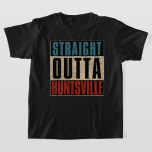 T-shirt Droit devant Huntsville Alabama AL