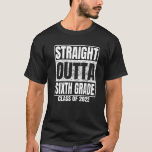 T-shirt Droit devant la sixième année d'études 2022 Cla