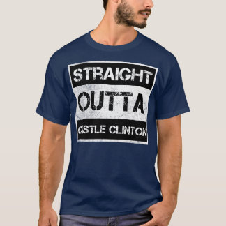T-shirt Droit devant le château Clinton Monument National