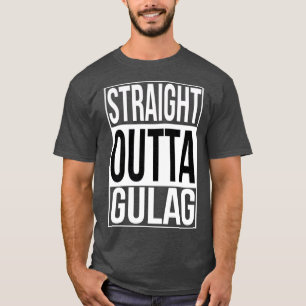 T-shirt Droit devant le goulag