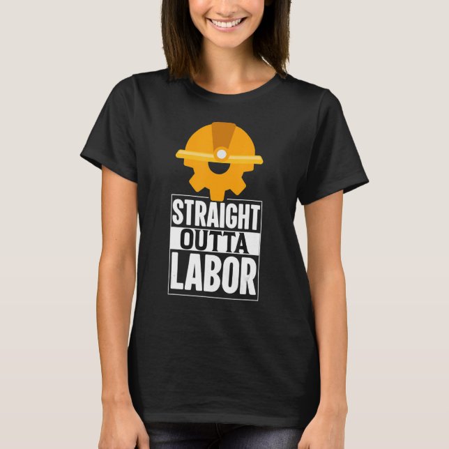 T-shirt Droit devant le syndicat du travail Forte Joyeuse  (Devant)