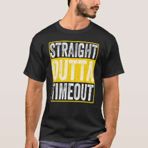 T-shirt Droit devant Timeout Enfants Enfants Enfants Enfan