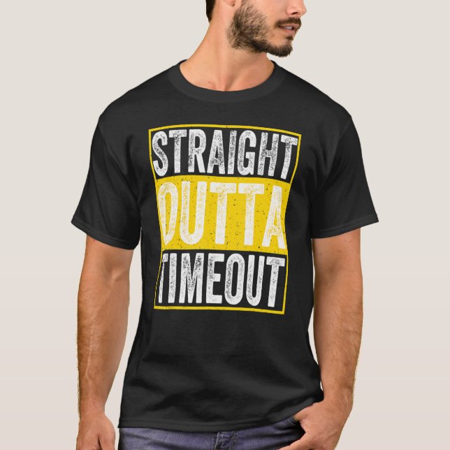 T-shirt Droit devant Timeout Enfants Enfants Enfants Enfan (Devant)